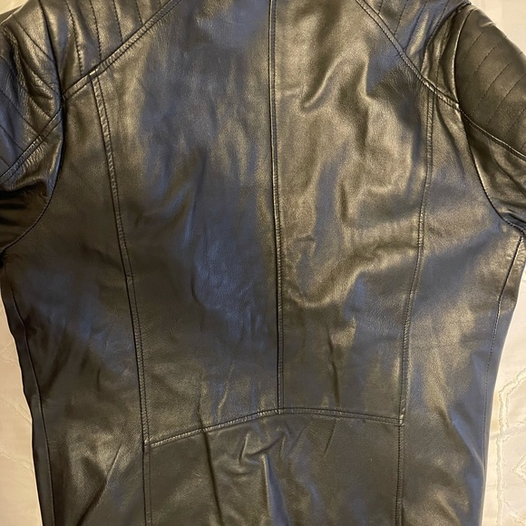 Men leather jacket Jack and jones - Picture 3 of 4